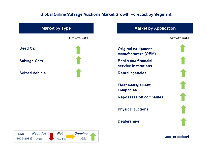 Online Salvage Auctions Market by Segment